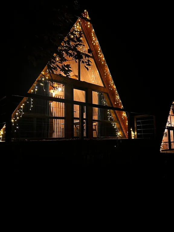 Коттедж Коттедж А-фрейм в заповедном лесу — Архыз