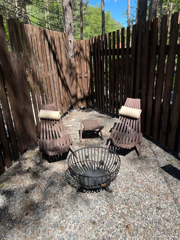 Шале с мангалом