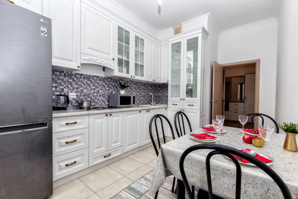 Уютная двухкомнатная с двумя двухспальними кроватями