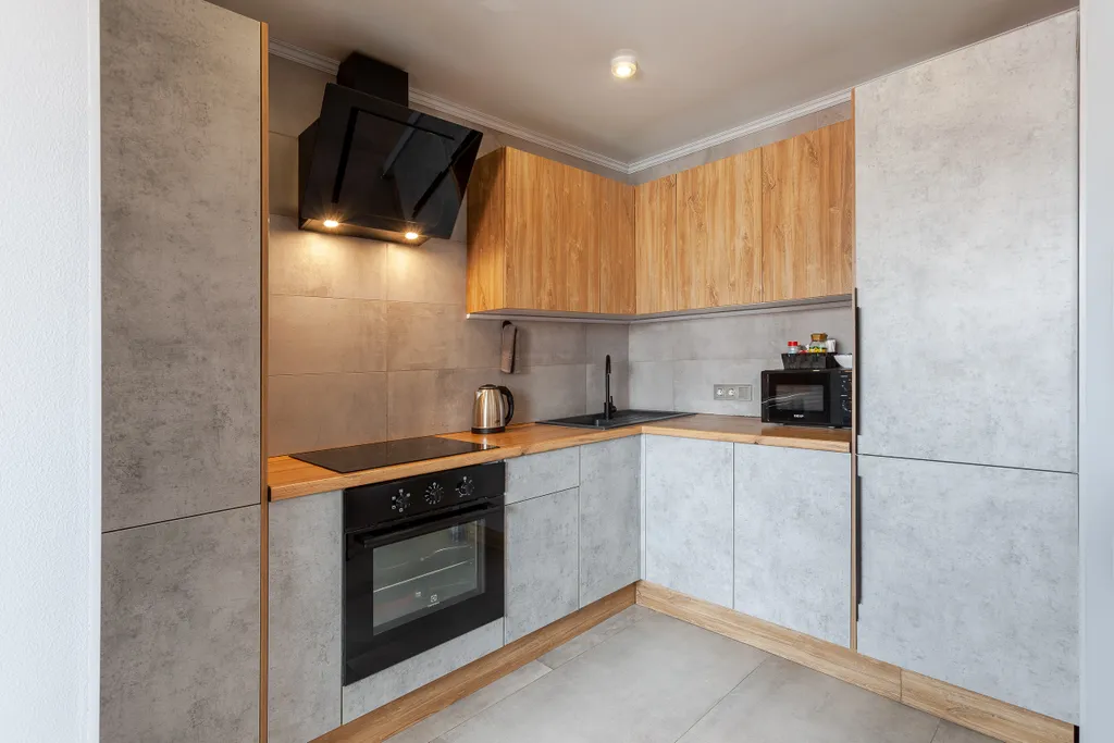 Квартира Квартира Уютная стильная студия — Самара