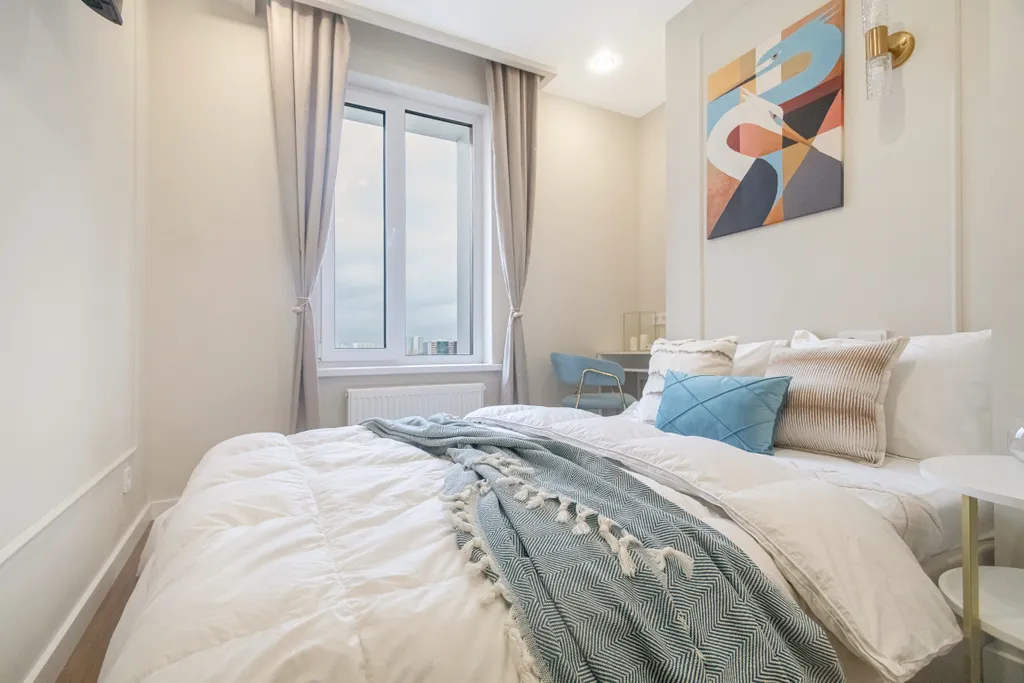 Квартира Квартира Новая студия рядом с пoликлиникoй Управления дeлами Прeзидeнта — Новоивановское