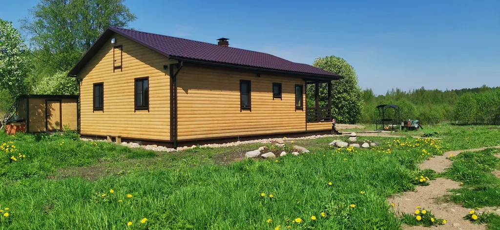 Коттедж Дом в Карелии с элементами карельского интерьера — Видлица