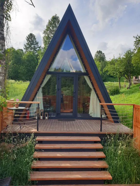Дом 20m2 — чан, кухня, Wi-Fi