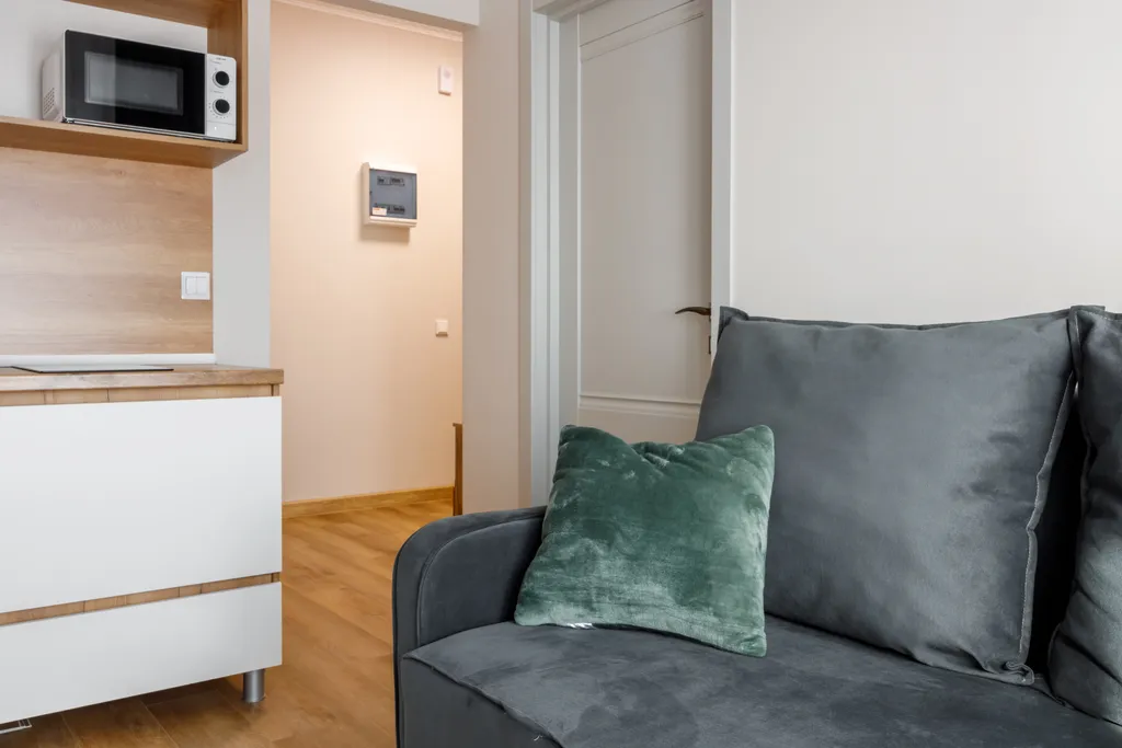 Уютная квартира в центре города с видом на аэоропорт