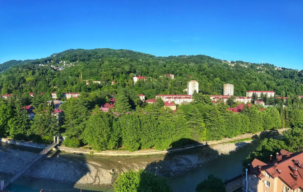 Просторная квартира в центре Хосты