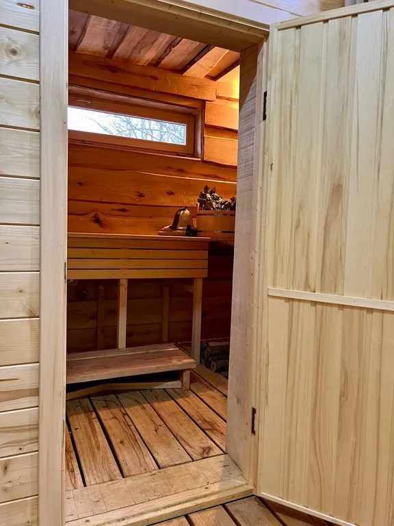 Треугольный домик Василево с баней и чаном