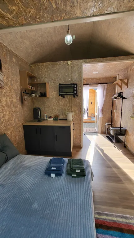 Дачный домик Tiny gray house