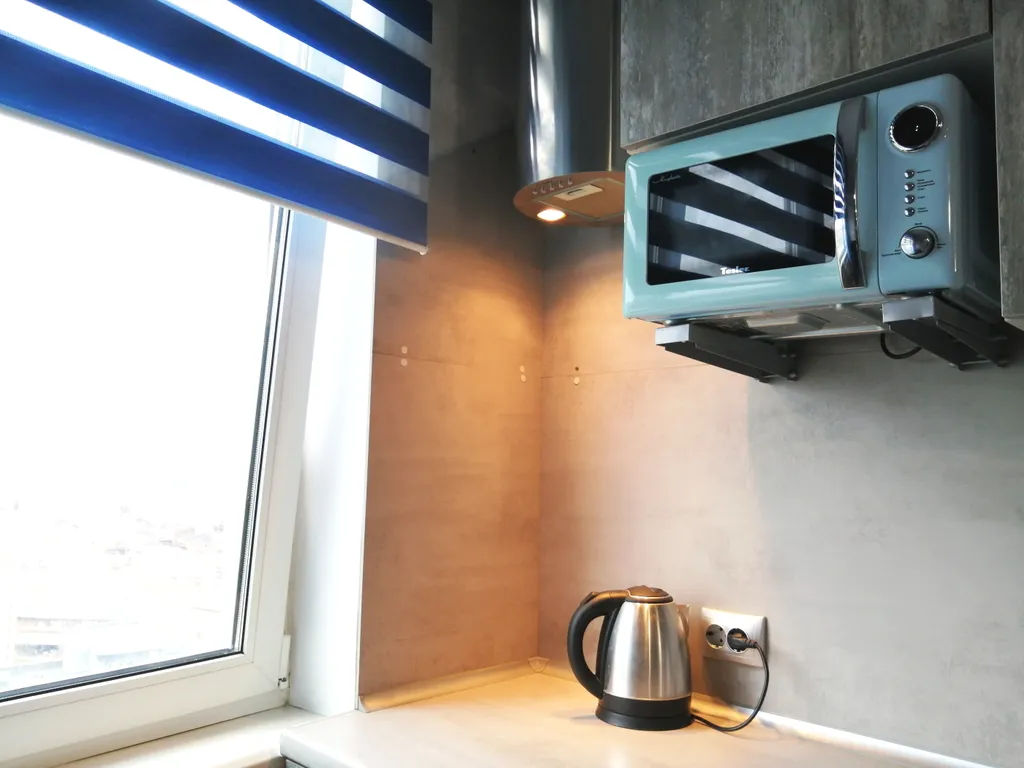 Квартира Квартира Jacuzzi 55*smarttv kingsizeкровать кухня панорамный вид на центр гора — Минск