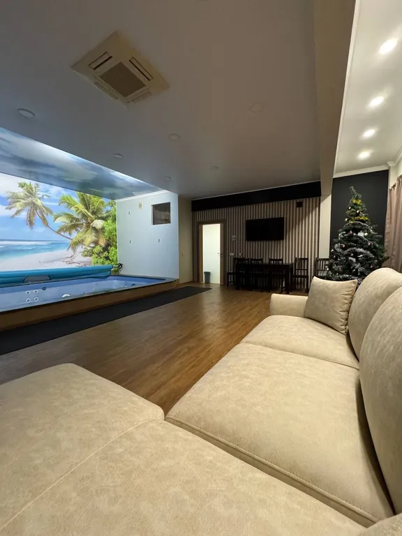 Апартаменты с бассейном и сауной