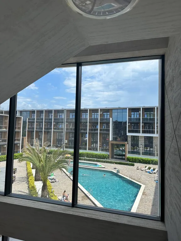 Студия около моря с бассейном в ЖК Морской квартал