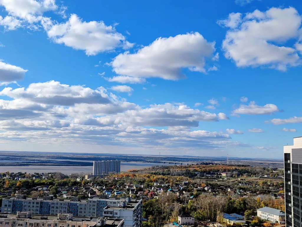 Уютная квартира с панорамным видом на Амур и город