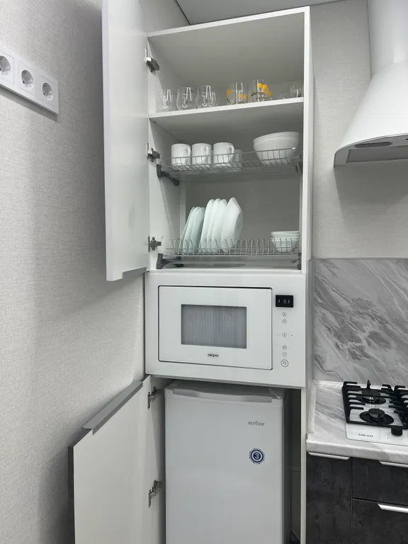 Уютная студия с дизайнерским ремонтом