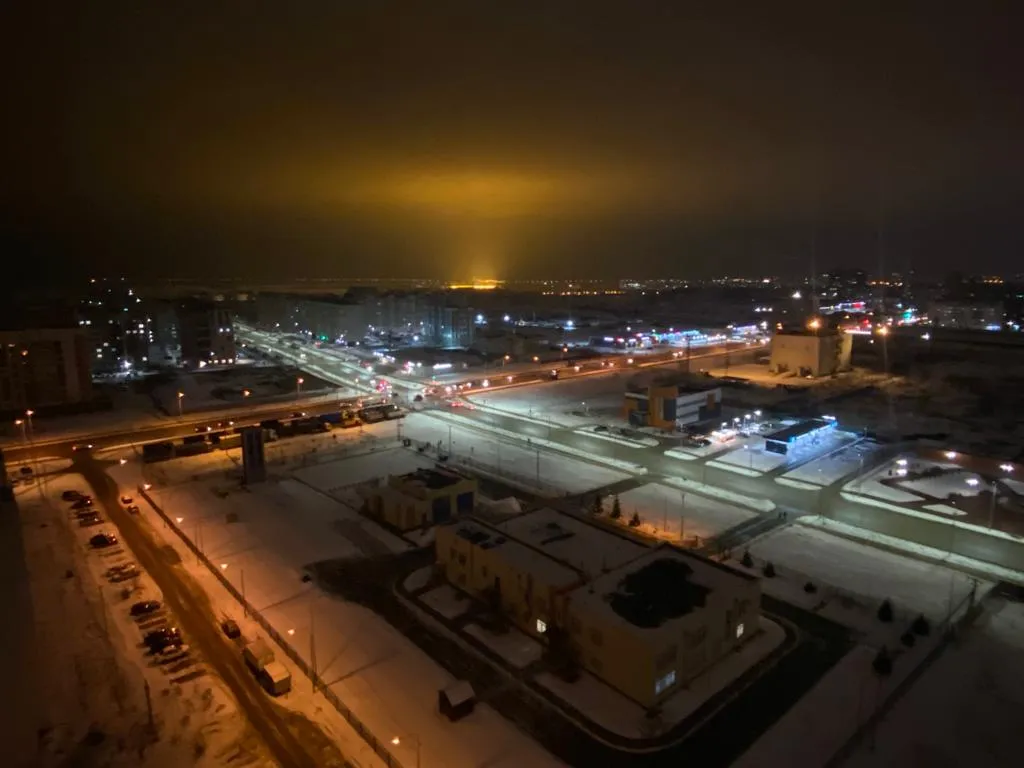 Комфортабельная студия с красивым видом на город