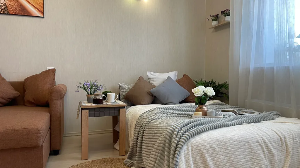 Квартира Квартира Inviting apartment в новом доме — Новосибирск