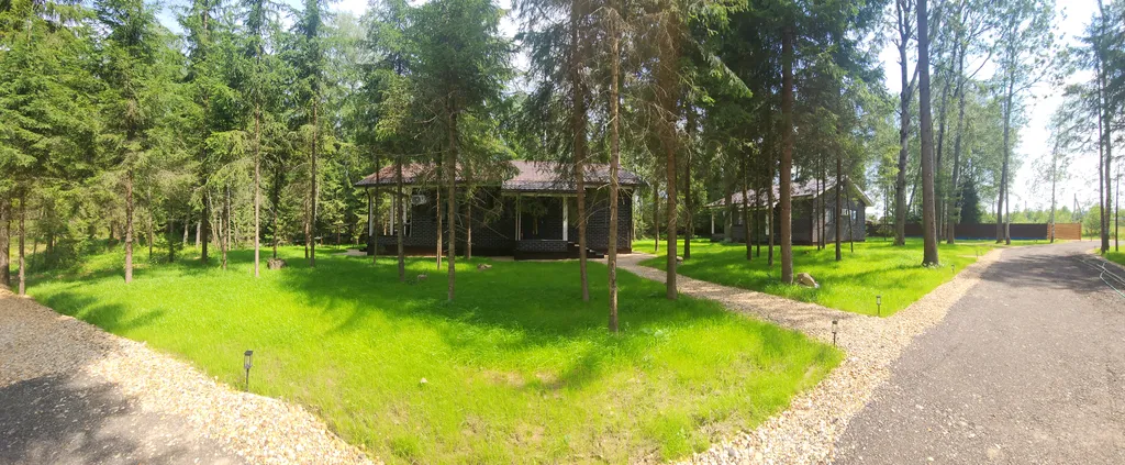 Коттедж Коттедж в Forest house с сауной в лесу — Никулино