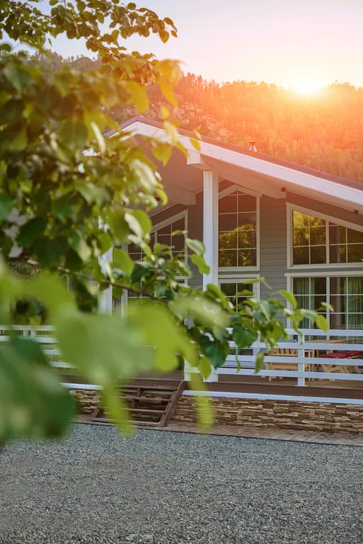 Дом-шале в горах Алтая