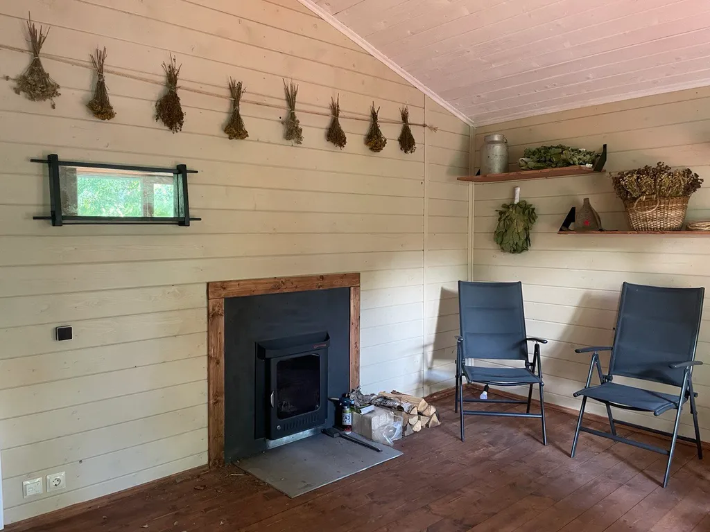 Дом из клееного бруса с панорамным видом