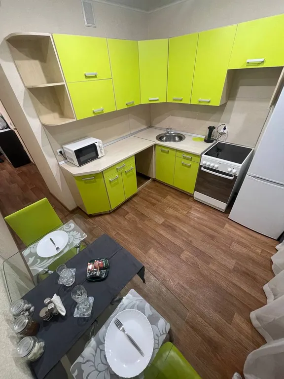 1-комнатная квартира в центре с видом на город