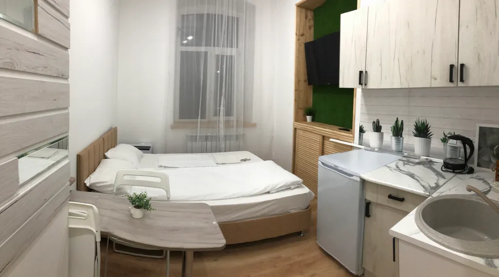 Апартаменты-студия в центре 4М