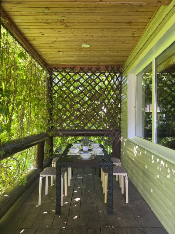 Уютный дом в живописном селе