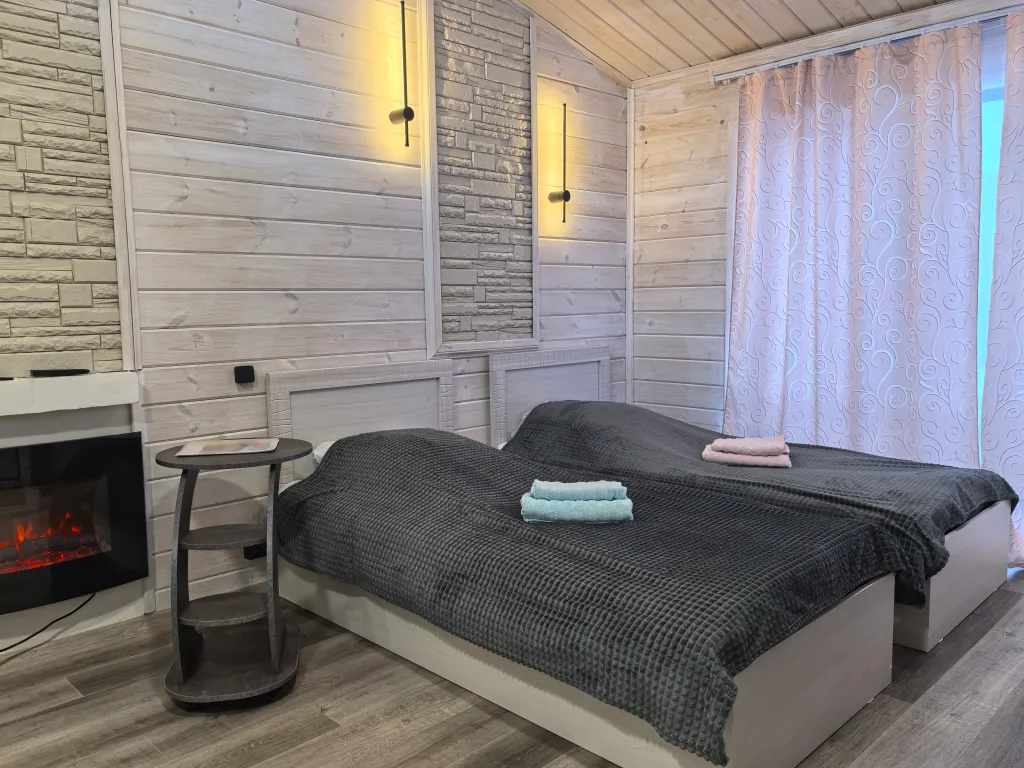 Дом с камином