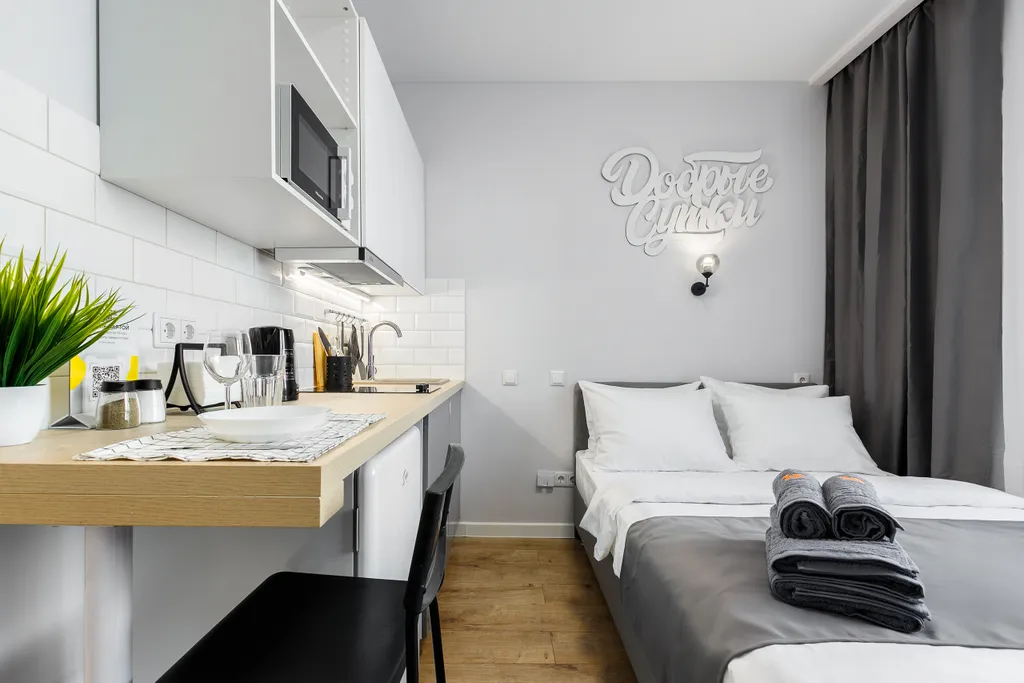 Квартира Студия с реальным евро ремонтом и балконом — аренда посуточно в Подольск