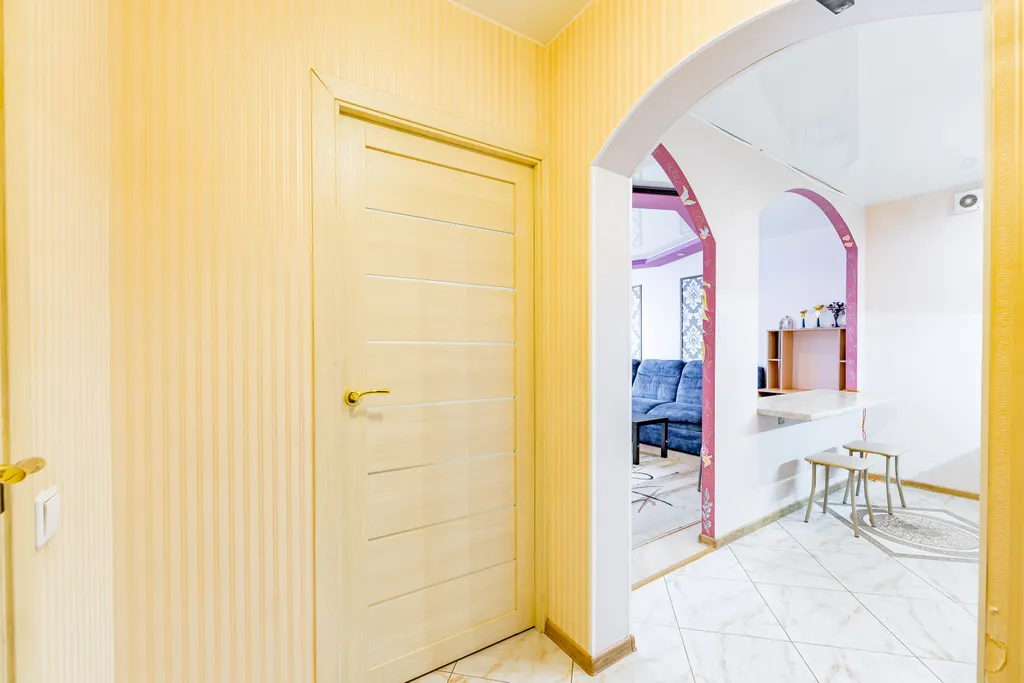 Квартира с оригинальным дизайнерским ремонтом