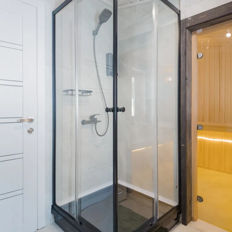 Дом c сауной и видом на лес