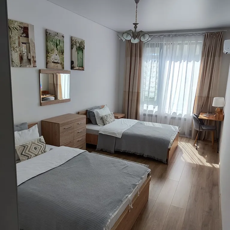 Уютная квартира возле гостиницы Казахстан города Алматы