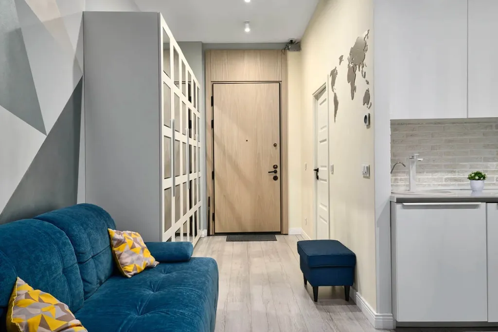 Квартира Квартира Sky City Moscow 51 этаж Уютная студия на 51 этаже с видом на башни! — Москва