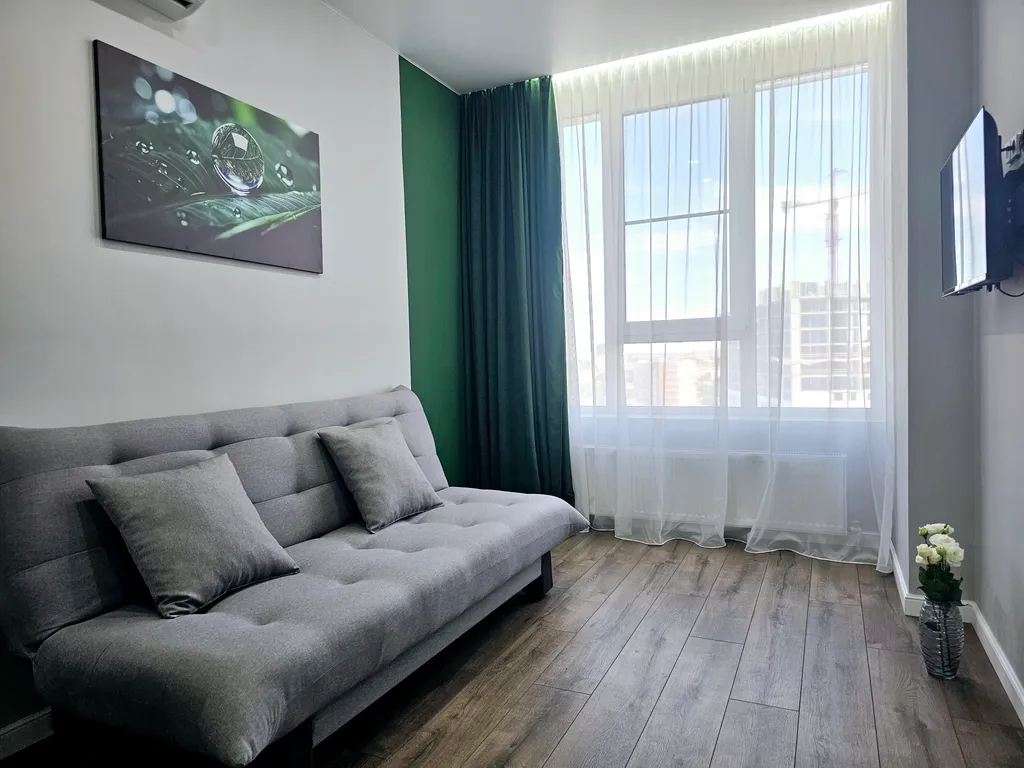 1-к для 4 гостей на берегу Волги