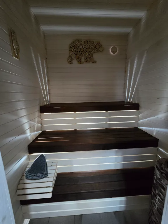 Двухэтажный дом с жаркой сауной у Ладожского озера