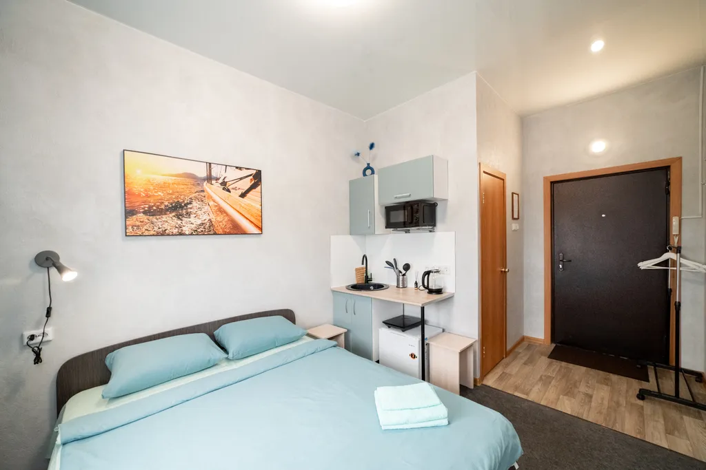 Уютная студия на Быковского