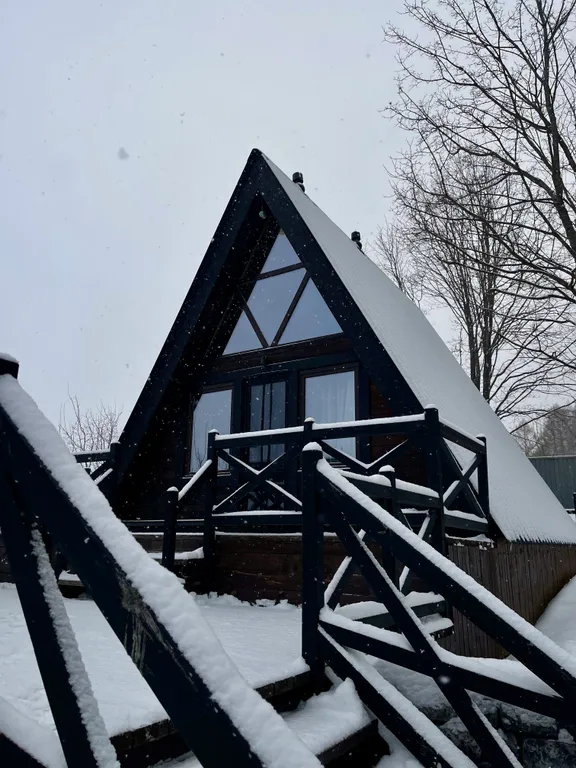 Коттедж Домик в стиле a-frame — Аша