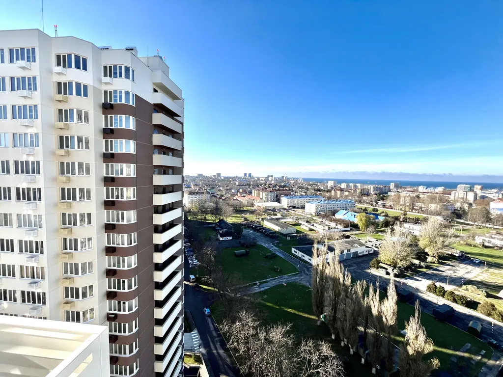 Квартира Квартира Новая студия с отличным ремонтом и видом на море — Анапа