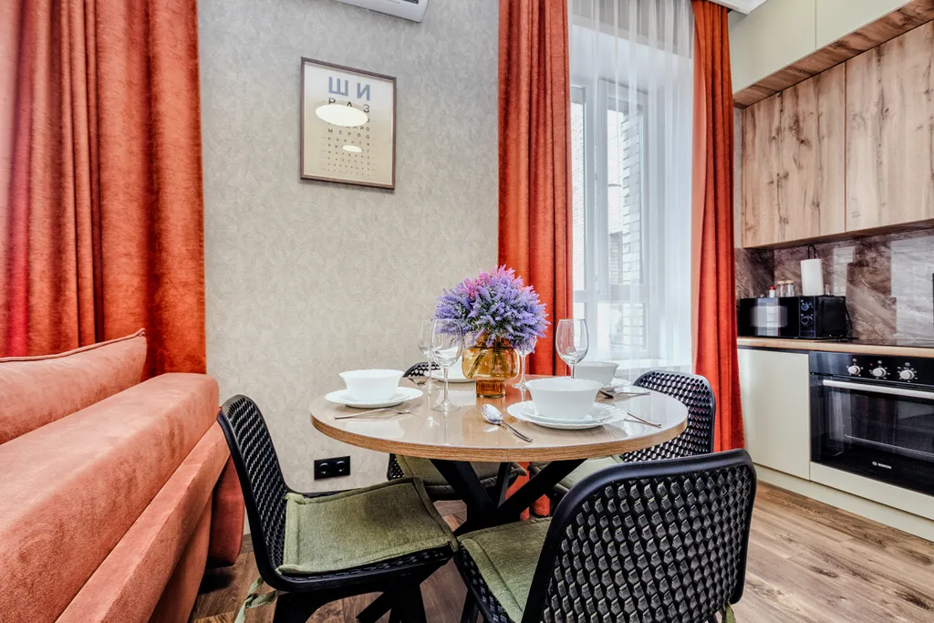 1-комнатная возле набережной в старом центре Астаны