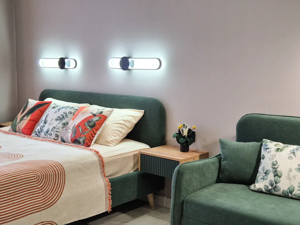 Летняя студия с дизайнерским ремонтом