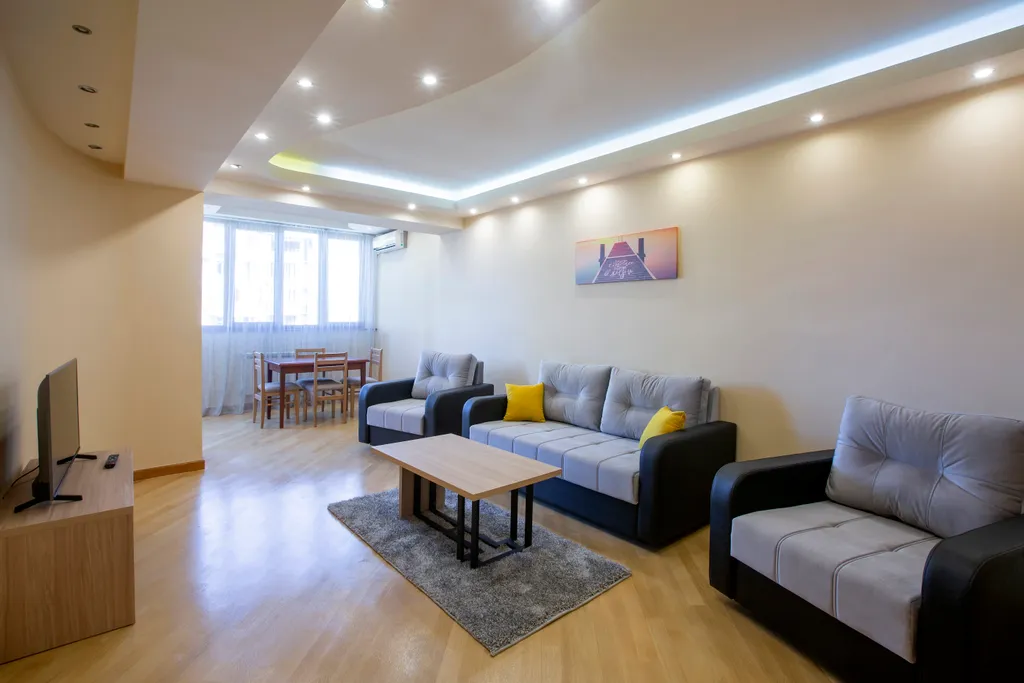 Квартира Umba Apartment N4 - балкон и вид на гору Арарат — аренда посуточно в Ереван