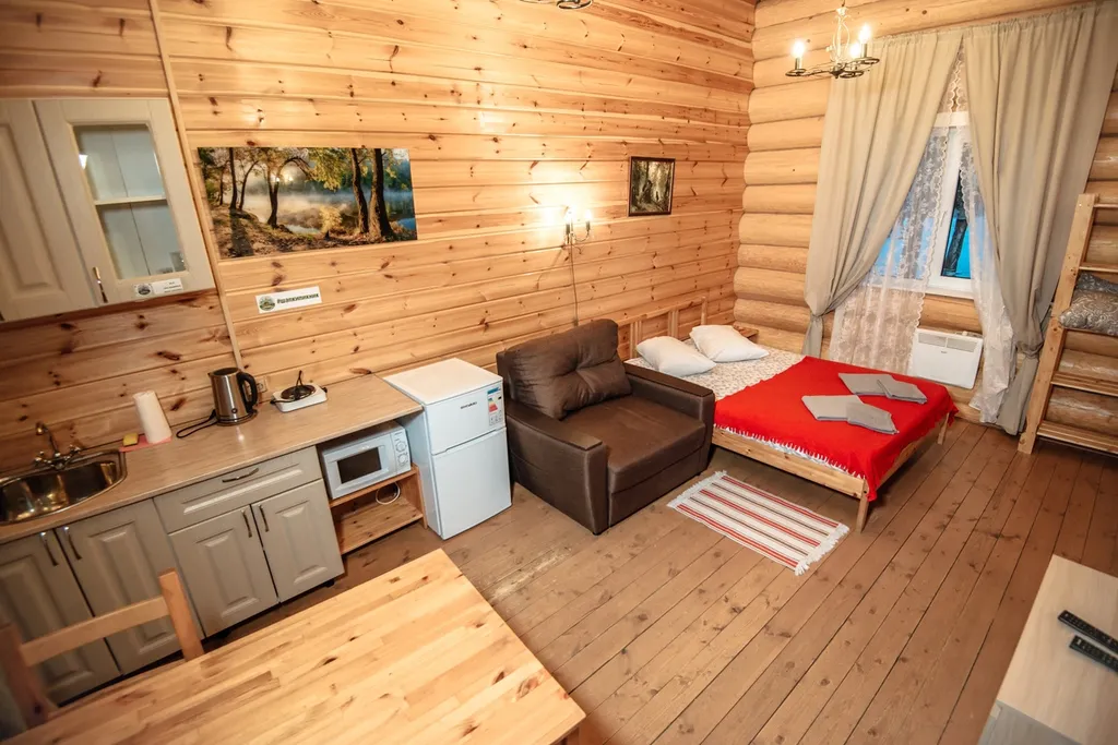 Коттедж-студия для 3 человек