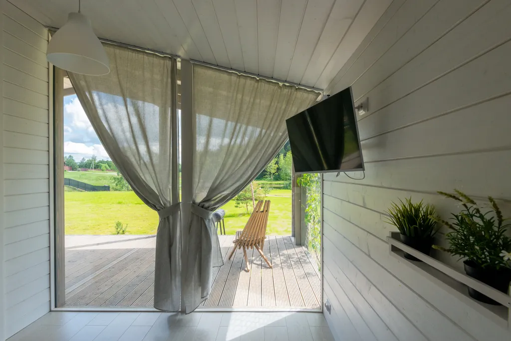 Дом Комфортный на заливе реки Нерль с видом на лес