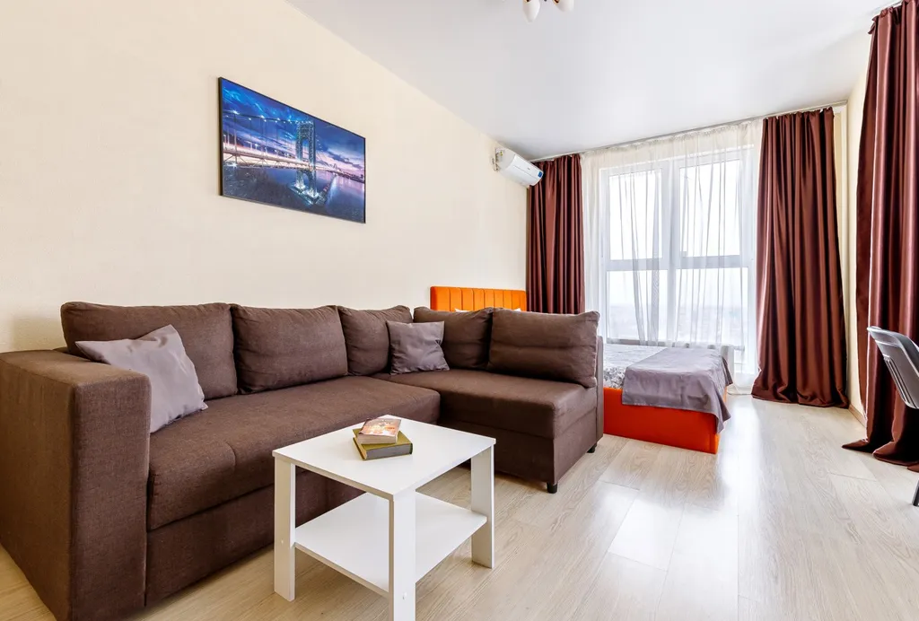 Квартира Квартира Вид с 70 метров, который сведёт с ума, панорамный балкон, 24/7 — Краснодар