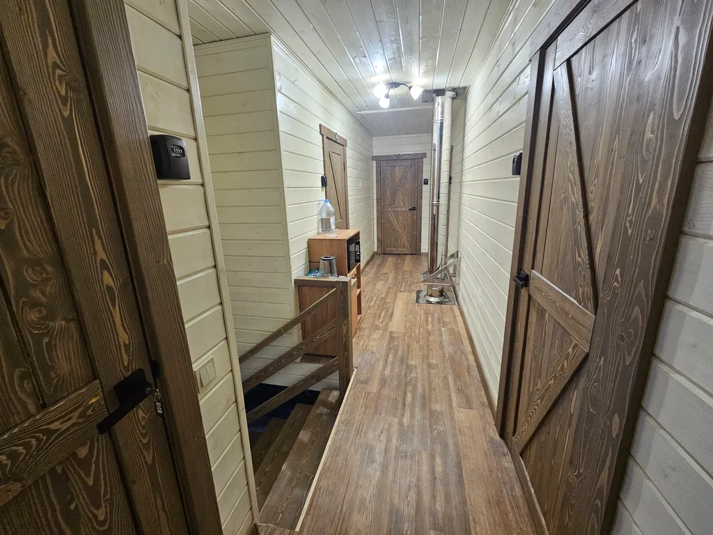 Дом с баней и камином для большой компании