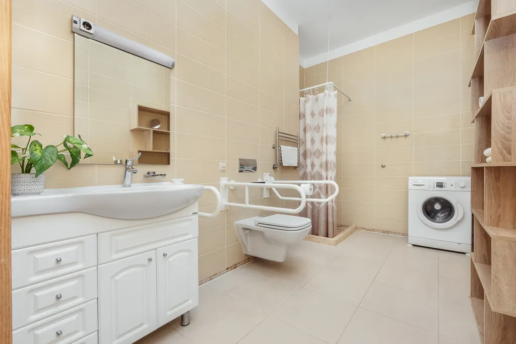 Просторный апартамент, подходящий для проживания до 6 человек