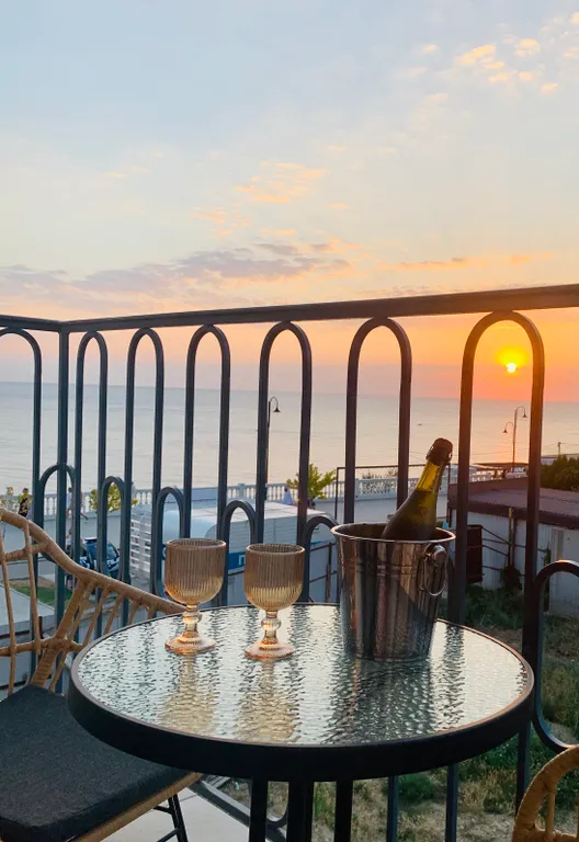 Квартира Квартира Студия в ЖК Граф Толстой с видом на море — Анапа