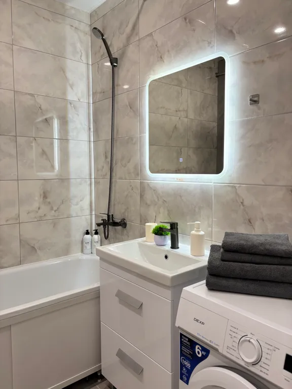 Новая просторная квартира до 4 гостей