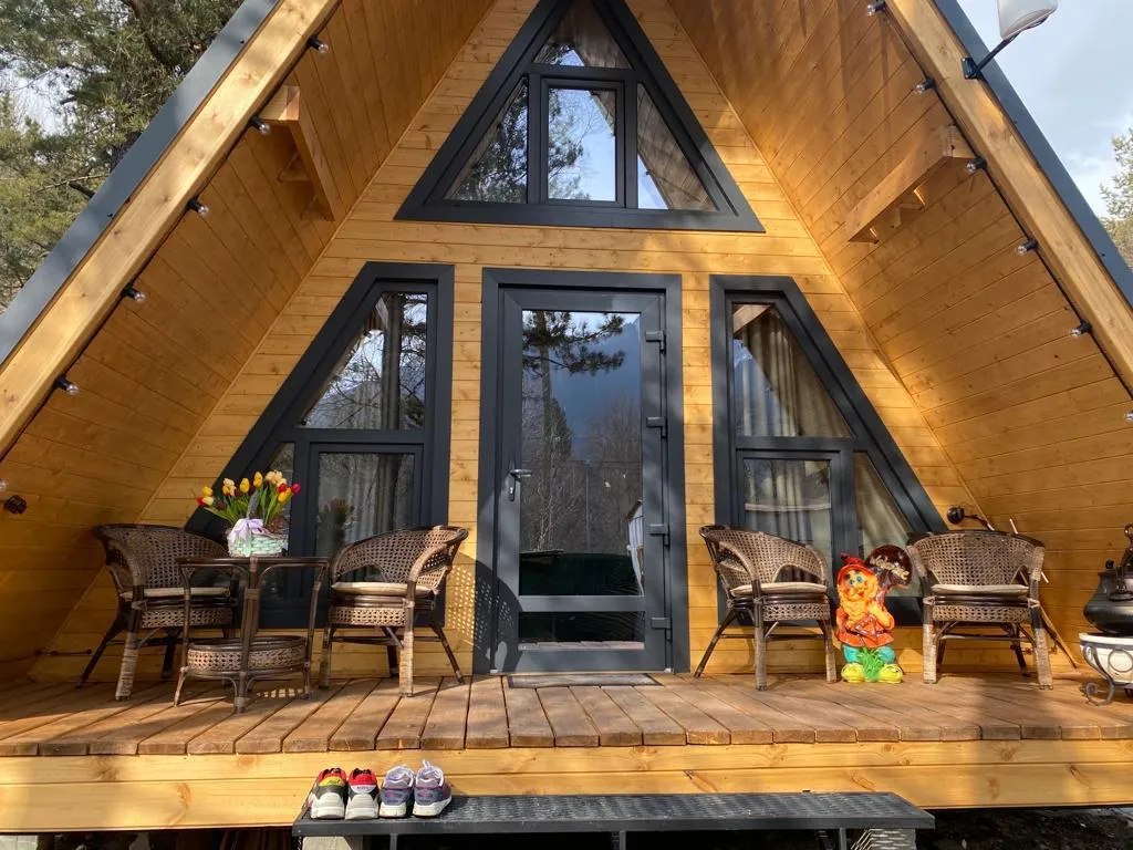 Коттедж Коттедж Новый Афрейм в горах Архыза — Архыз