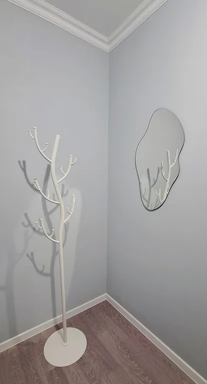 Просторная квартира в стиле сканди в северной столице