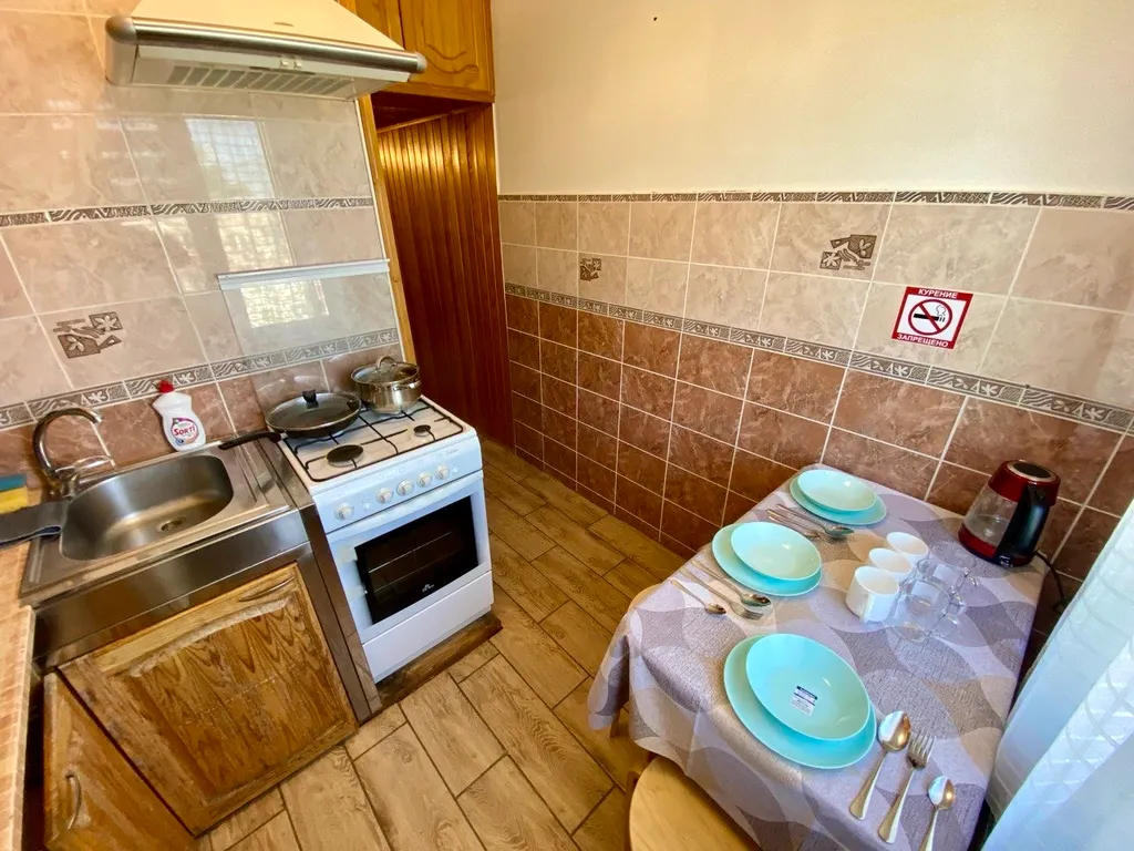 Двухкомнатная квартира, есть 4 раздельных спальных места