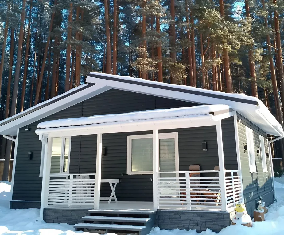 Коттедж Скандинавский дом, Ладога и маяк Vuohensalo в шаговой доступности — Приозерск