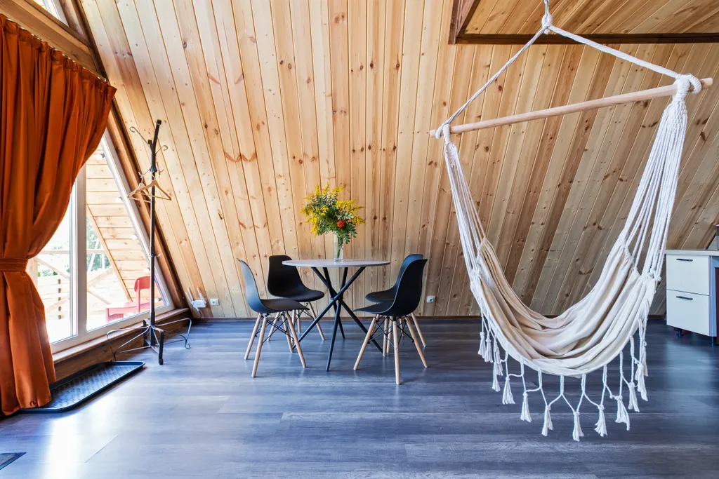 Афрейм (дом-шалаш) ОСЕНЬ с баней